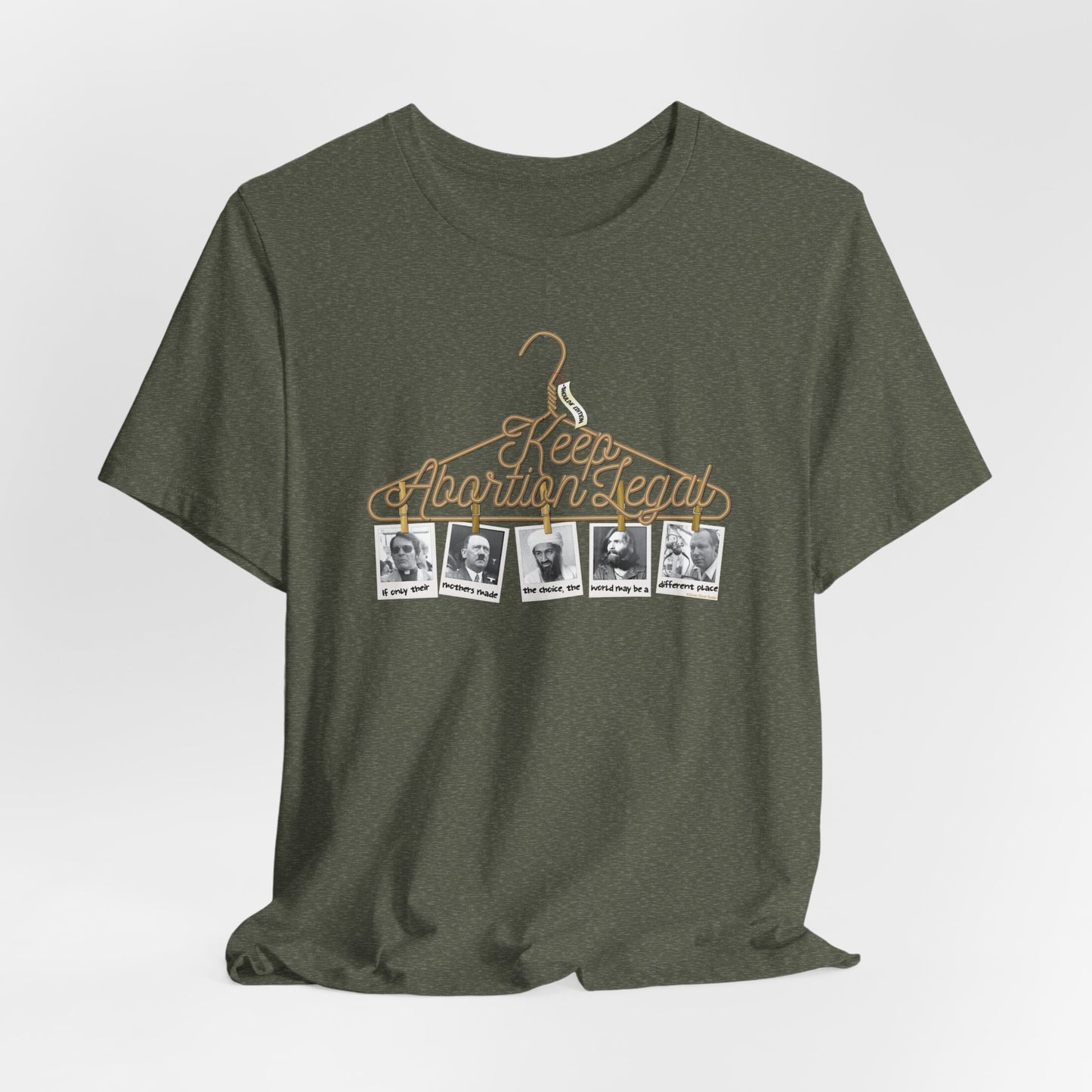 DK19: No Wire Hangers Ever (Shoulda' Edition) - Unisex S/S T-Shirt