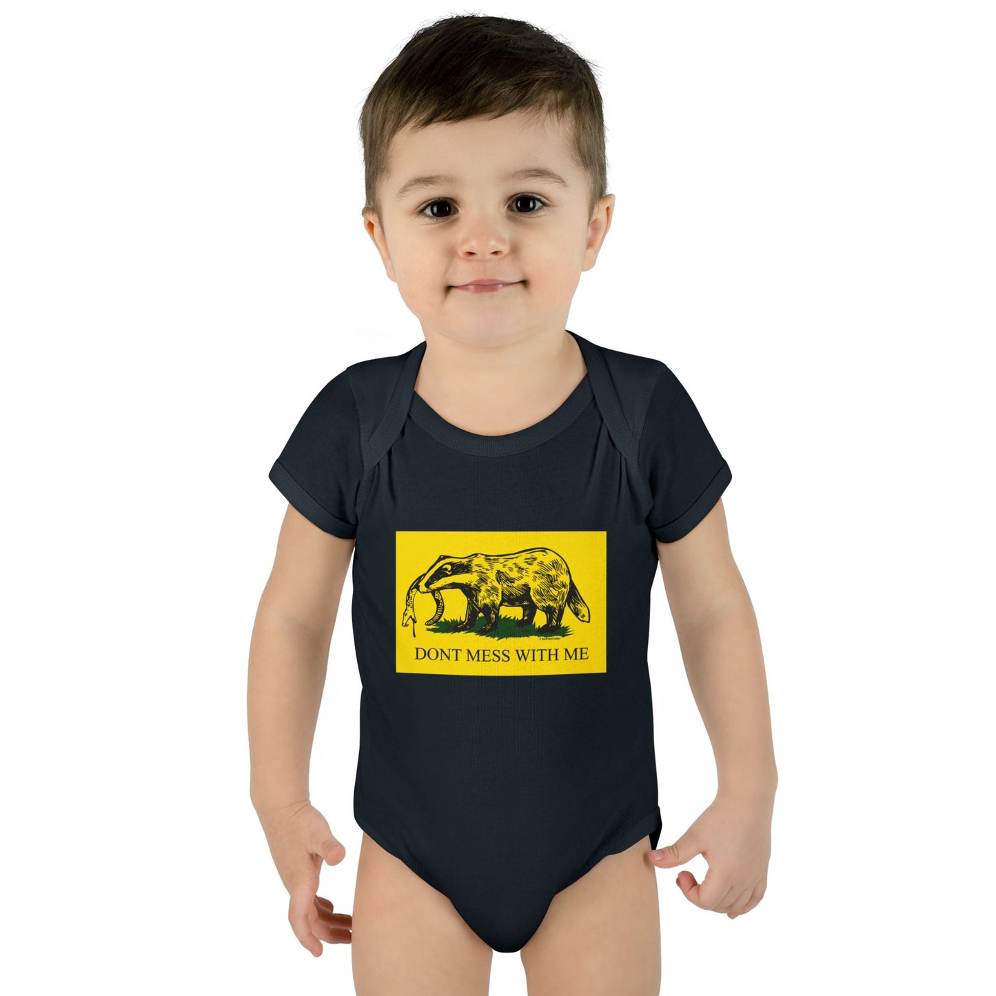 DK14: Honey Badger Don't Give A Fuck - Infant Sized Onsie