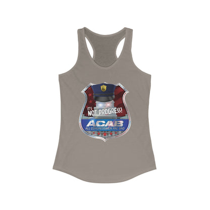 DK210: A.C.A.B. (Congress Edition) - Ladies Raceback Tank