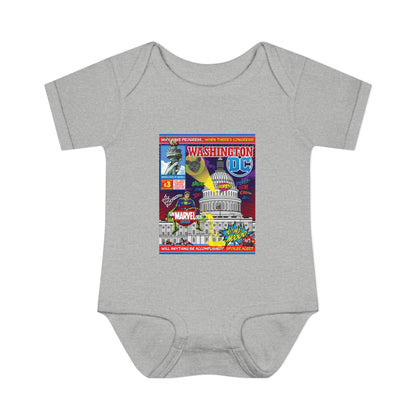 DK149: UnMARVELousington D.C. - Infant Sized Onsie