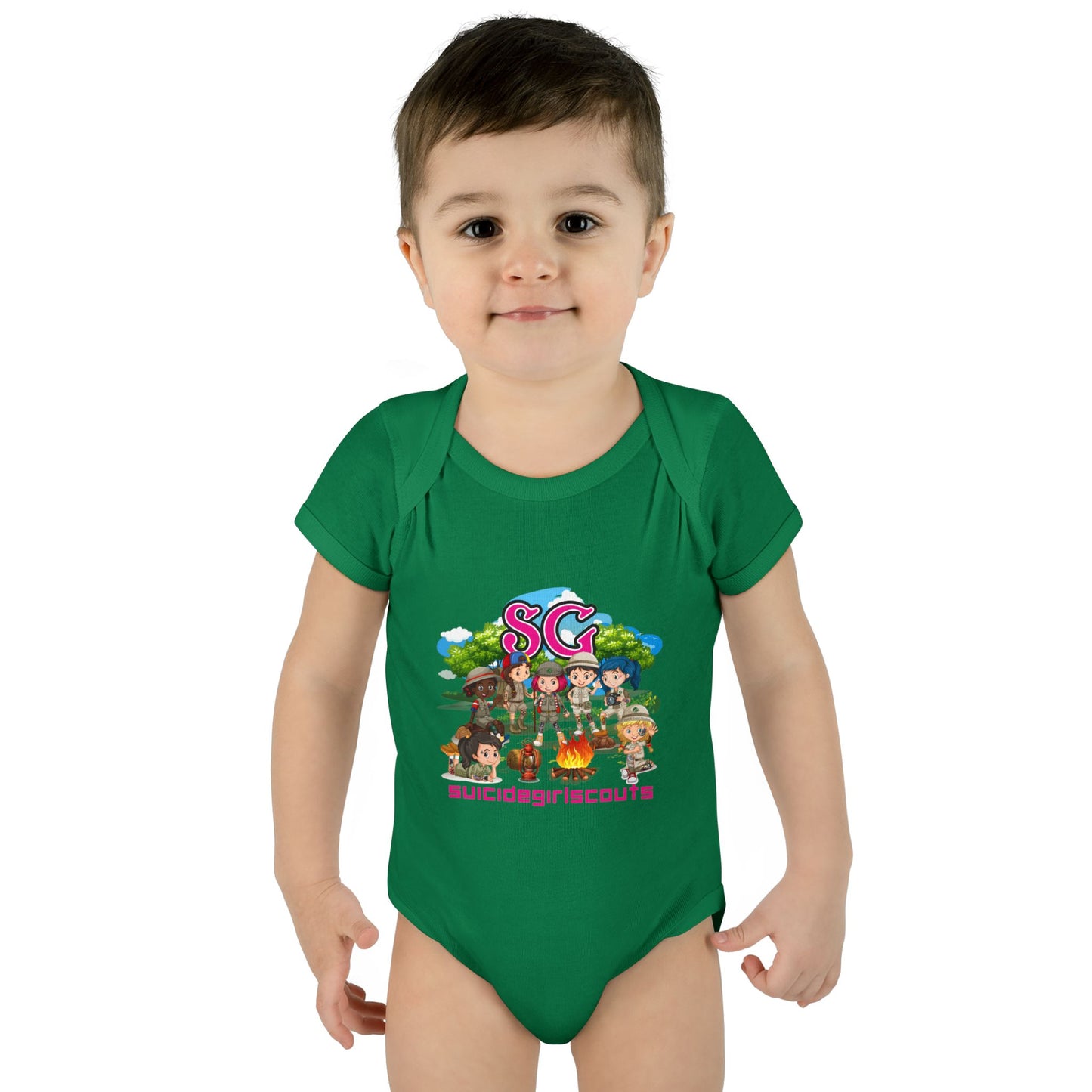 DK66: Suicide Girlscouts - Infant Sized Onsie