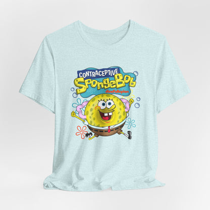 DK196: Contraceptive SpongeBob - Unisex S/S T-Shirt