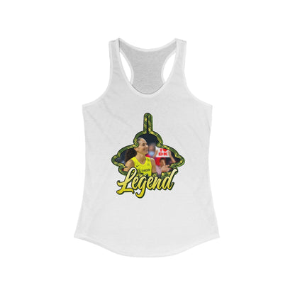 DK33: Give 'em the Bird (Sue Edition) - Ladies Racerback Tank