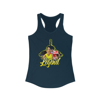 DK33: Give 'em the Bird (Sue Edition) - Ladies Racerback Tank