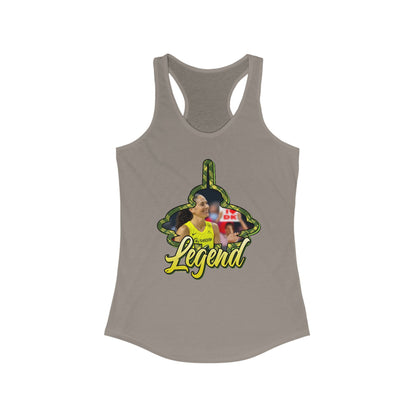 DK33: Give 'em the Bird (Sue Edition) - Ladies Racerback Tank