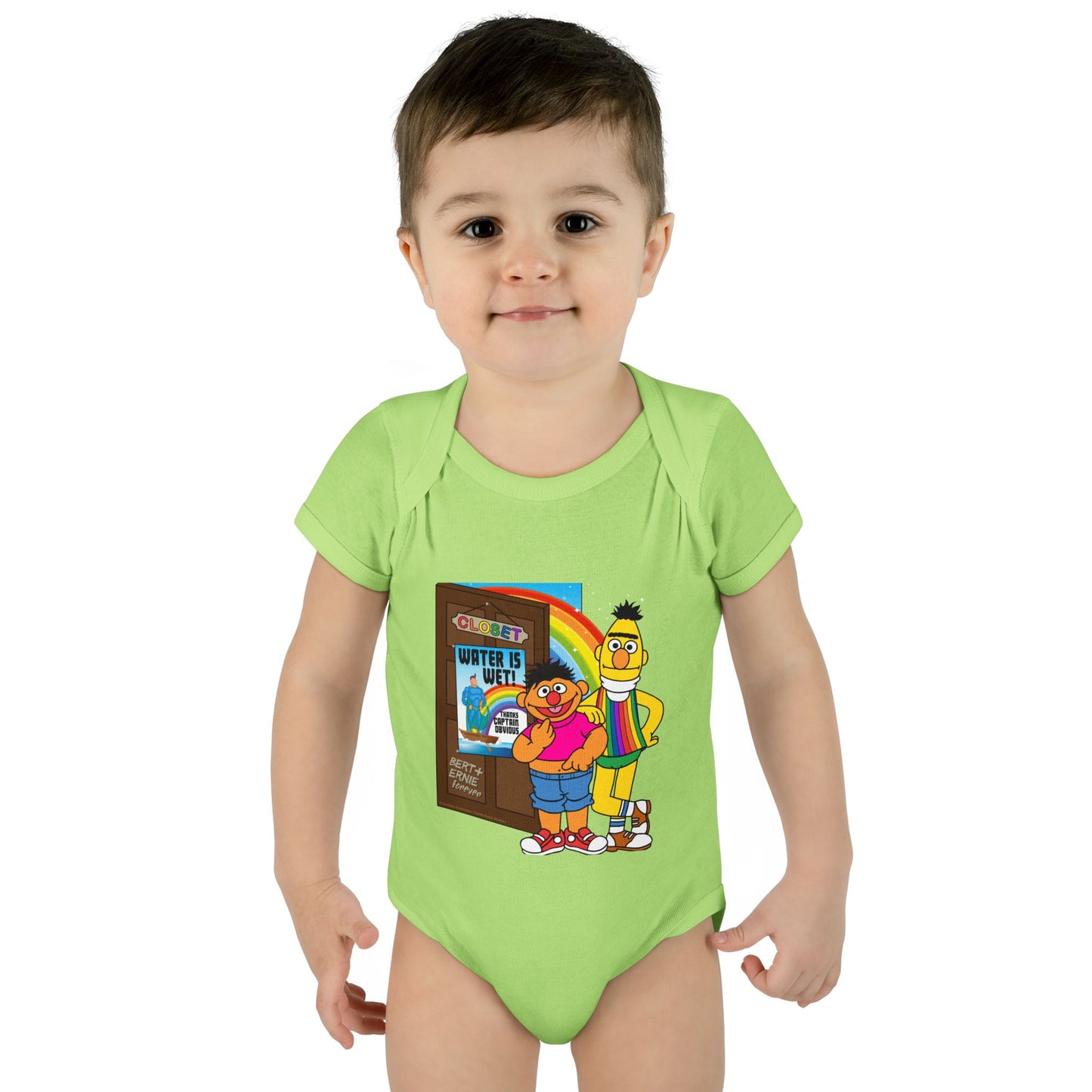 DK201: Bert & Ernie's Closet - Infant Sized Onsie