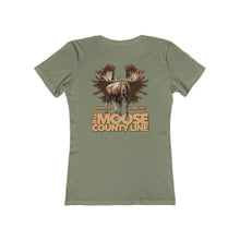 Load image into Gallery viewer, Moose Lodge 2427 - Moose Antlers - Women&#39;s T-Shirt (Front &amp; Back Prints)
