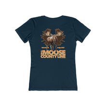 Load image into Gallery viewer, Moose Lodge 2427 - Moose Antlers - Women&#39;s T-Shirt (Front &amp; Back Prints)
