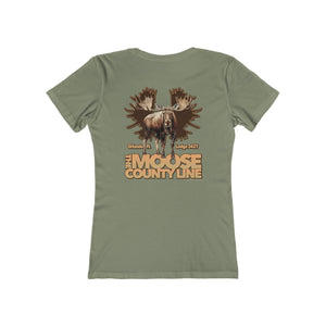 Moose Lodge 2427 - Moose Antlers - Women's T-Shirt (Front & Back Prints)