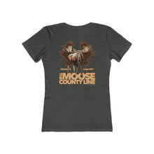 Load image into Gallery viewer, Moose Lodge 2427 - Moose Antlers - Women&#39;s T-Shirt (Front &amp; Back Prints)
