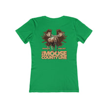 Load image into Gallery viewer, Moose Lodge 2427 - Moose Antlers - Women&#39;s T-Shirt (Front &amp; Back Prints)
