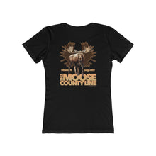 Load image into Gallery viewer, Moose Lodge 2427 - Moose Antlers - Women&#39;s T-Shirt (Front &amp; Back Prints)
