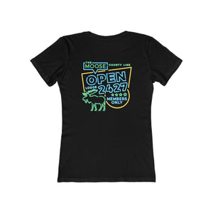 Moose Lodge 2427 - Moose Open 2427 - Women's T-Shirt (Front & Back Print)