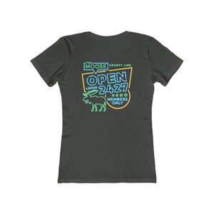 Moose Lodge 2427 - Moose Open 2427 - Women's T-Shirt (Front & Back Print)