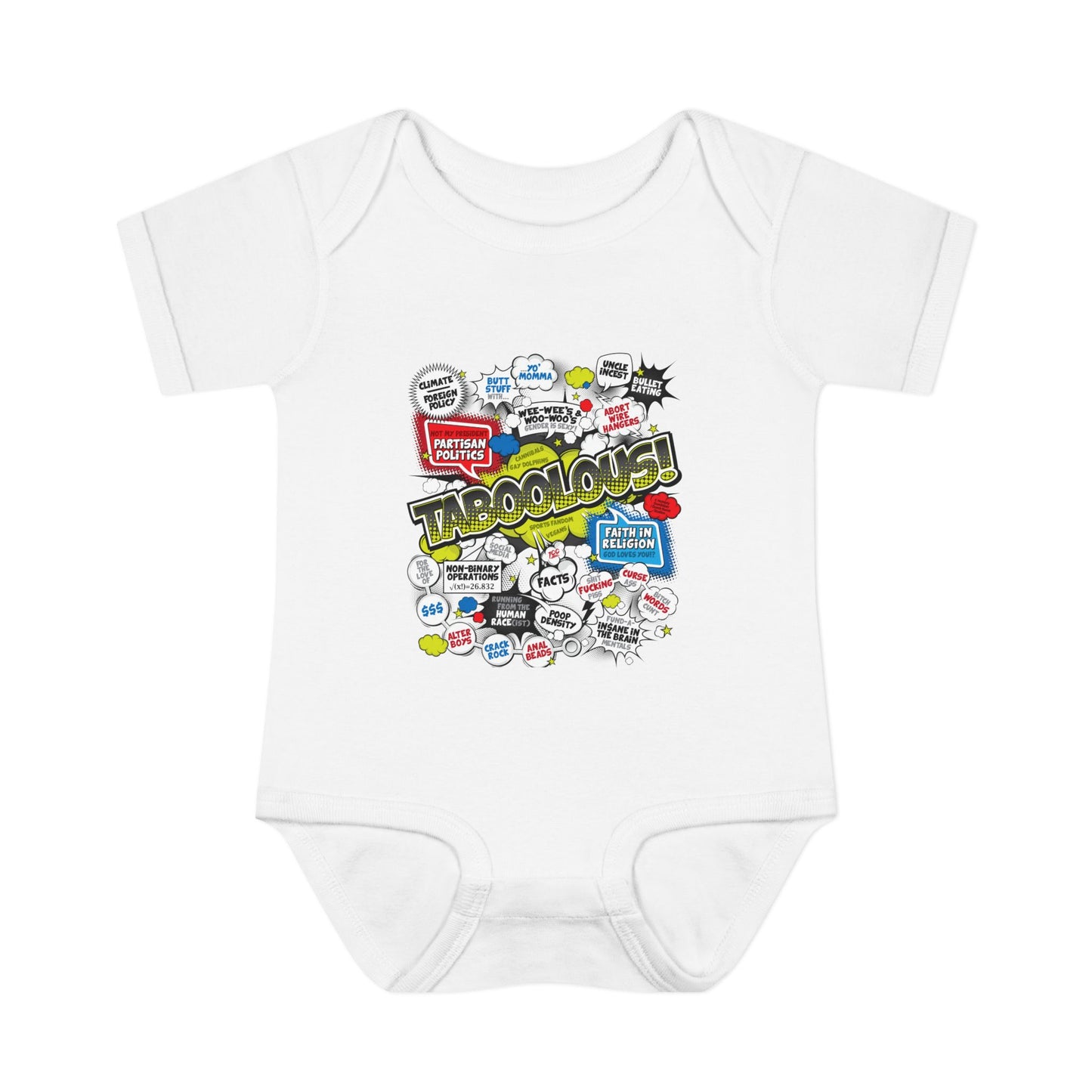 DK187: Taboolous! - Infant Sized Onsie