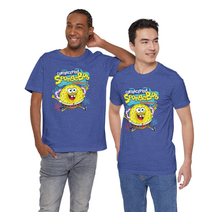 DK196: Contraceptive SpongeBob - Unisex S/S T-Shirt