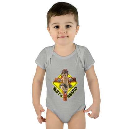 DK59: Baby On Board - Infant Sized Onsie