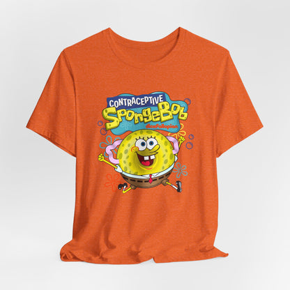 DK196: Contraceptive SpongeBob - Unisex S/S T-Shirt