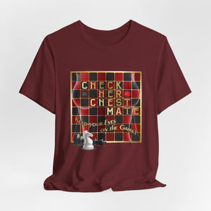DK213: Checker Chessmate - Unisex S/S T-Shirt