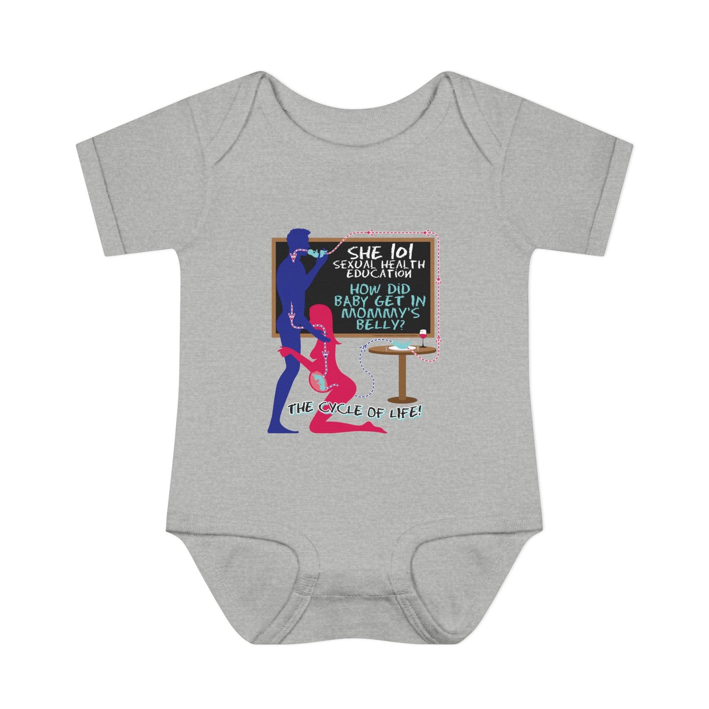 DK184: Baby In The Belly - Infant Sized Onsie