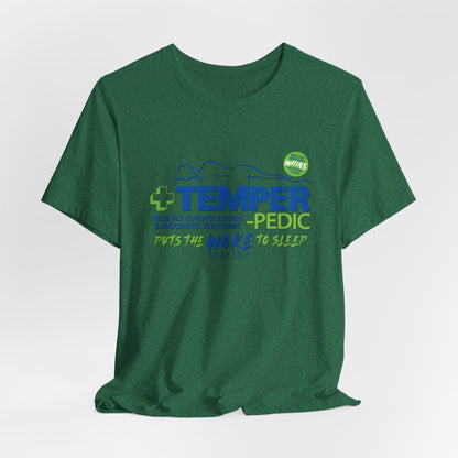 DK185: Temper-pedic - Unisex S/S T-Shirt