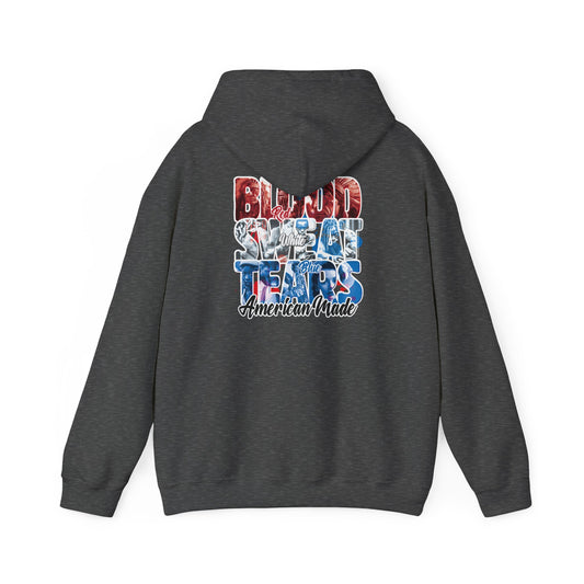 DK222: Blood Sweat Tears - Adult Hooded Sweatshirt