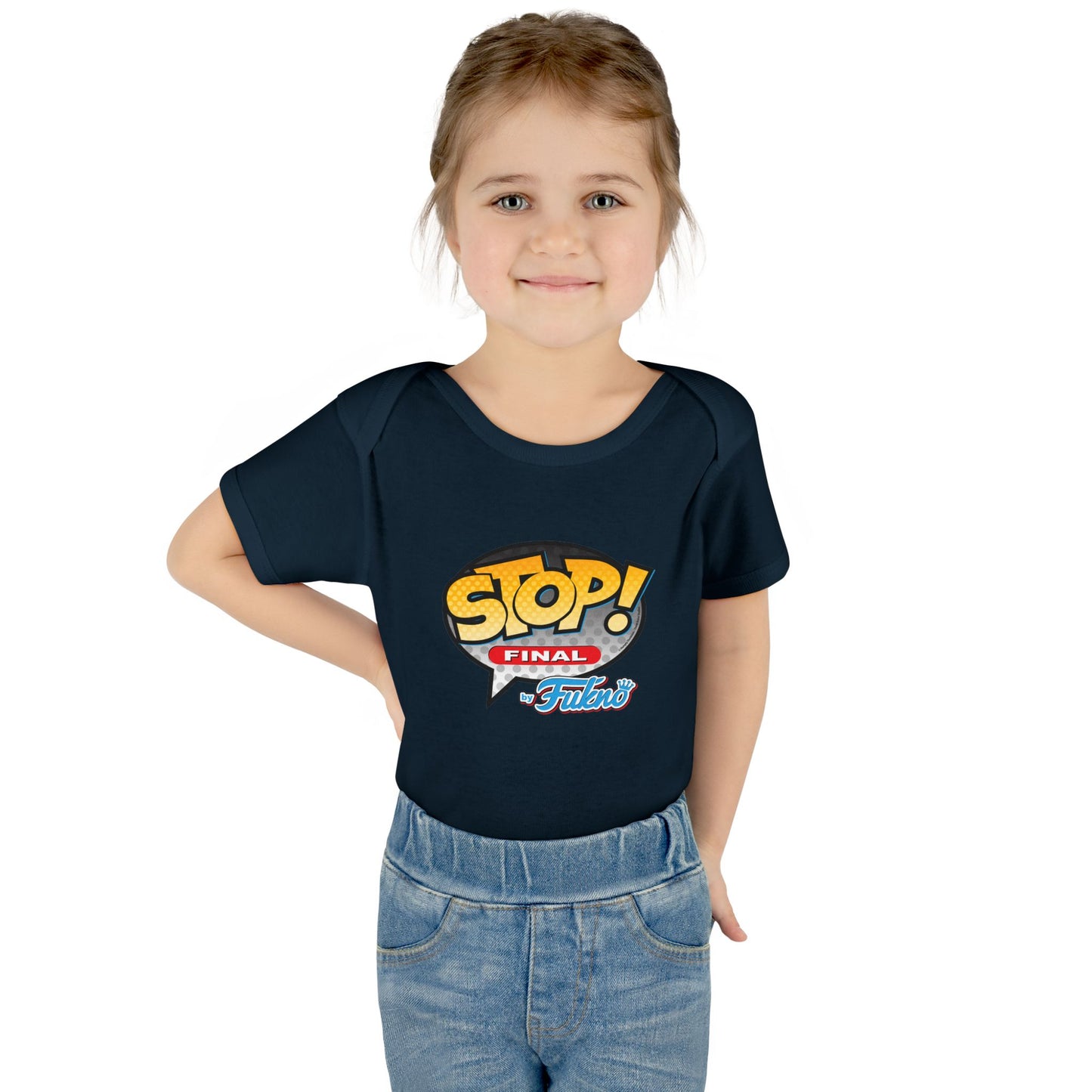 DK103: Stop! by Fukno - Infant Sized Onsie