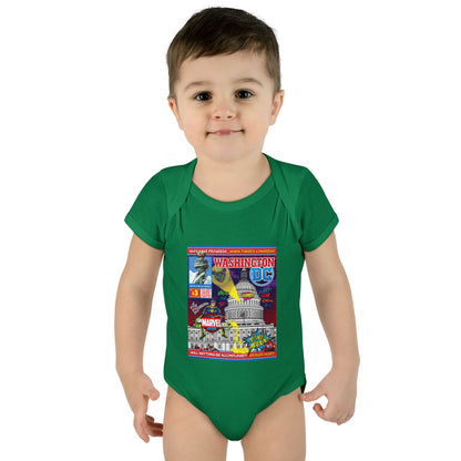 DK149: UnMARVELousington D.C. - Infant Sized Onsie