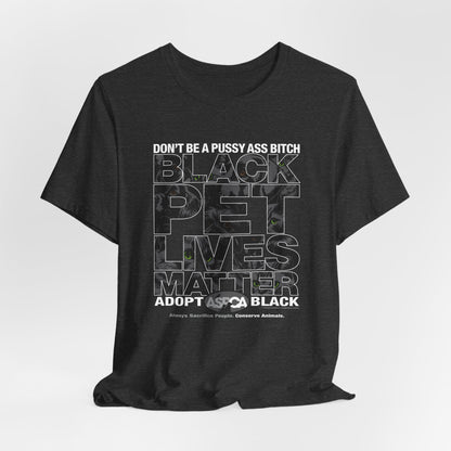 DK219: ASPCA (Black Pet Edition) - Unisex S/S T-Shirt
