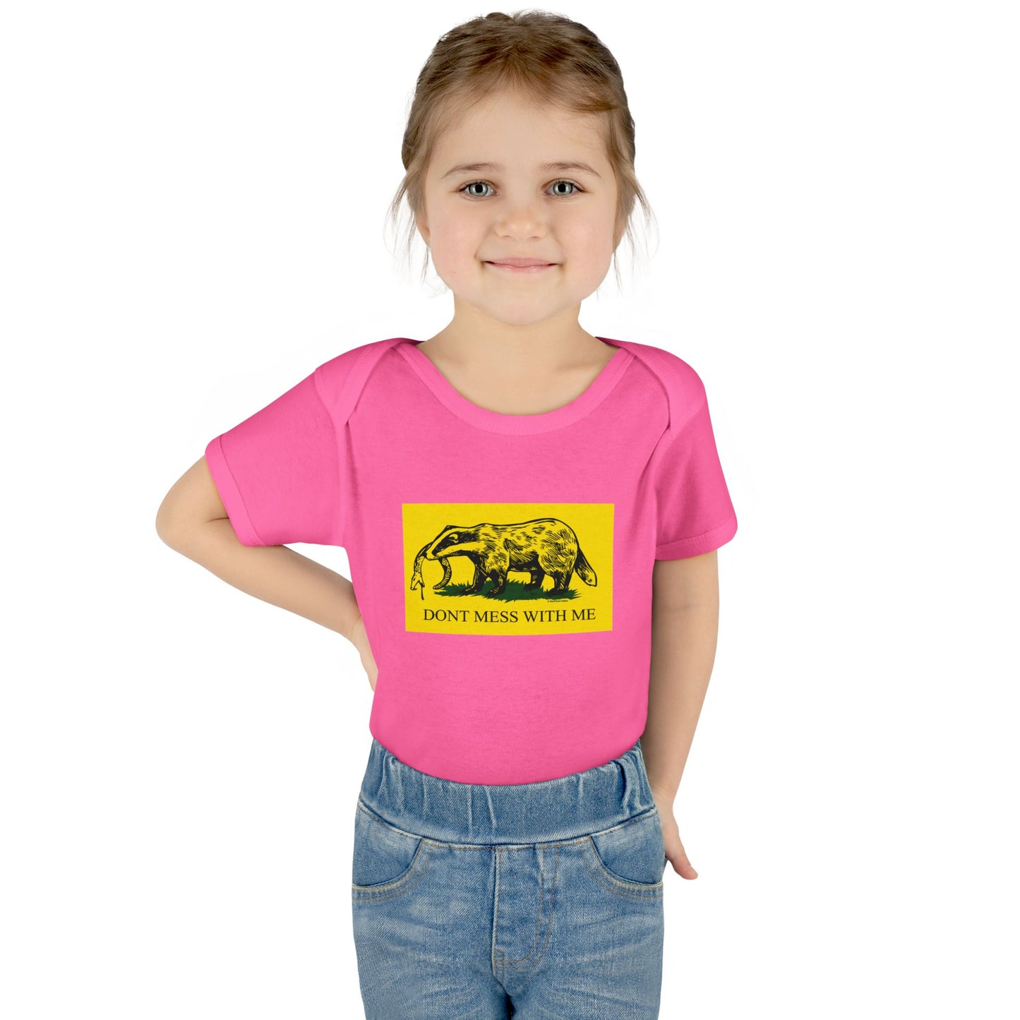 DK14: Honey Badger Don't Give A Fuck - Infant Sized Onsie