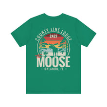 Load image into Gallery viewer, Moose Lodge 2427 - Florida Moose Sunset - Unisex T-Shirt (Front &amp; Back Print)
