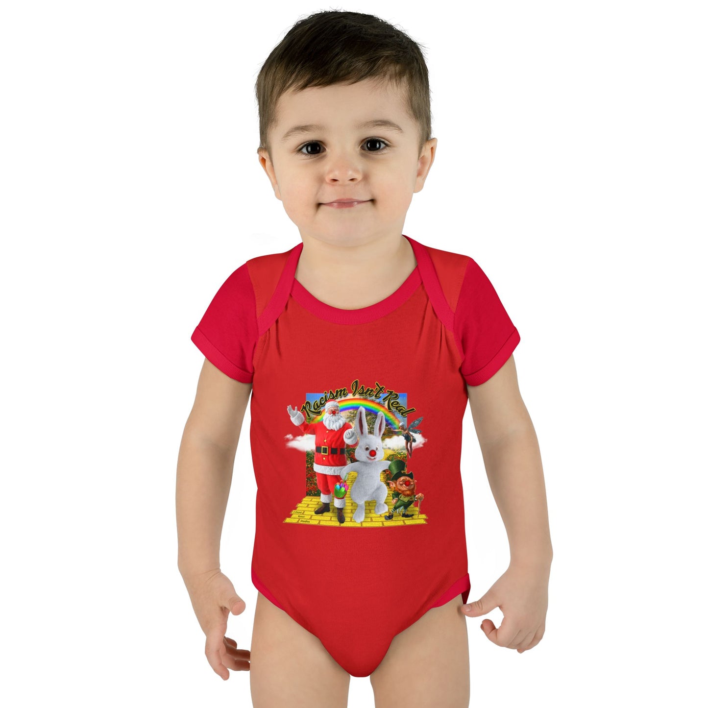 DK68: Racism Isn't Real - Infant Sized Onsie
