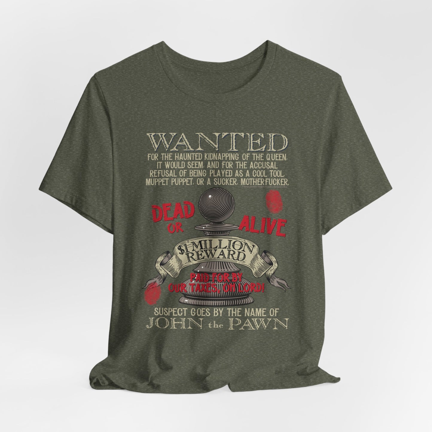 DK122: Wanted: Ransom Propaganda (Wanted Edition) - Unisex S/S T-Shirt