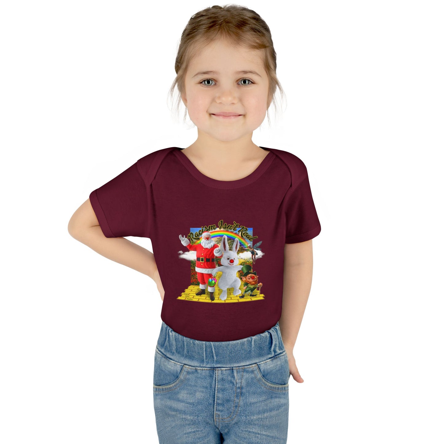 DK68: Racism Isn't Real - Infant Sized Onsie