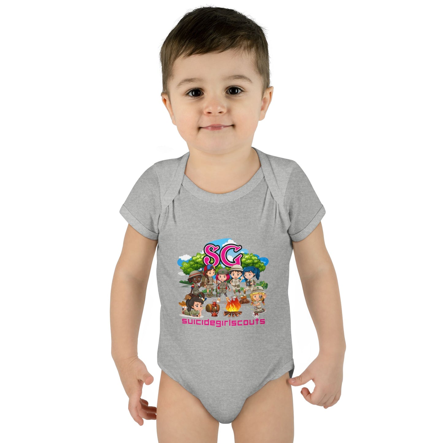 DK66: Suicide Girlscouts - Infant Sized Onsie