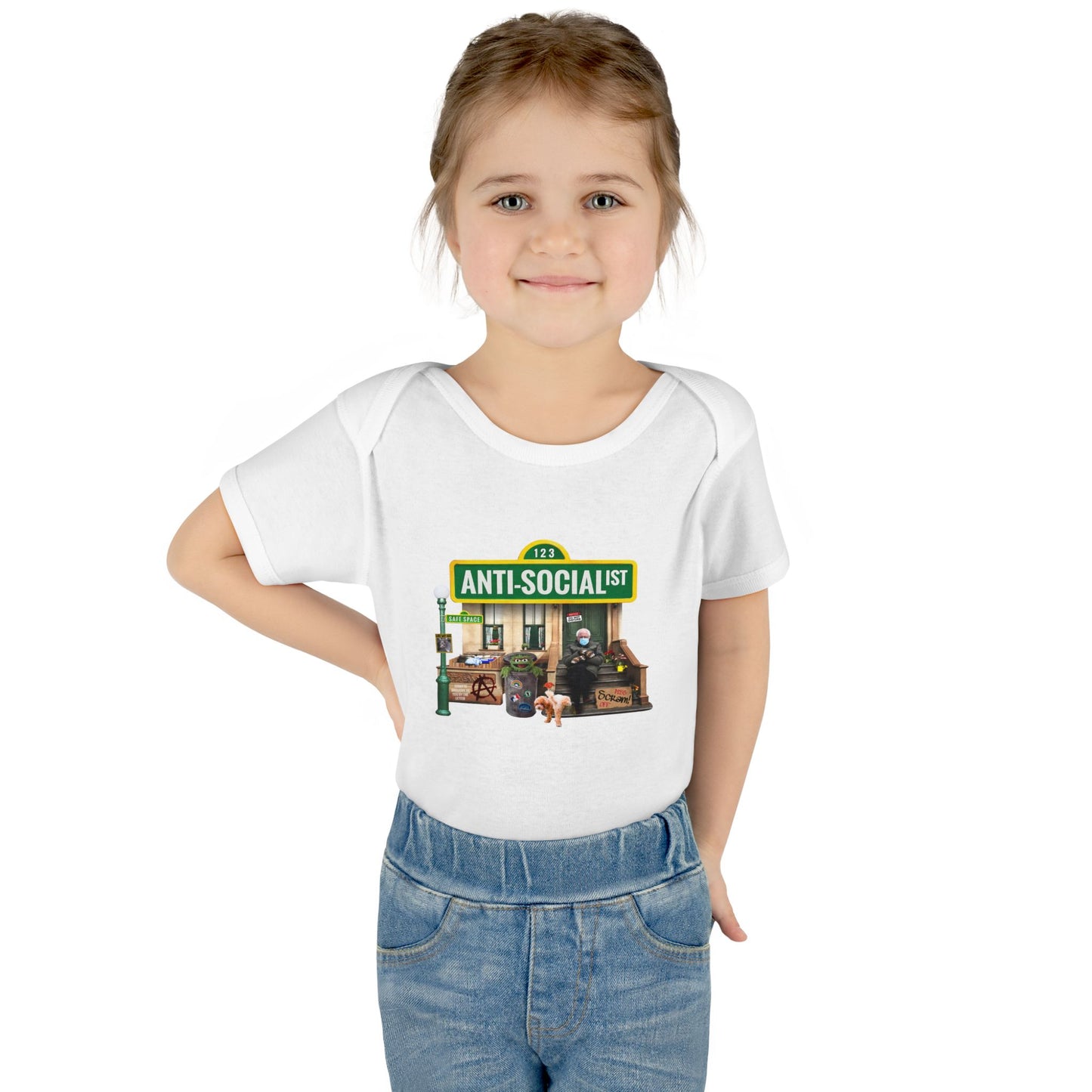 DK58: Bernie The Grouch - Infant Sized Onsie