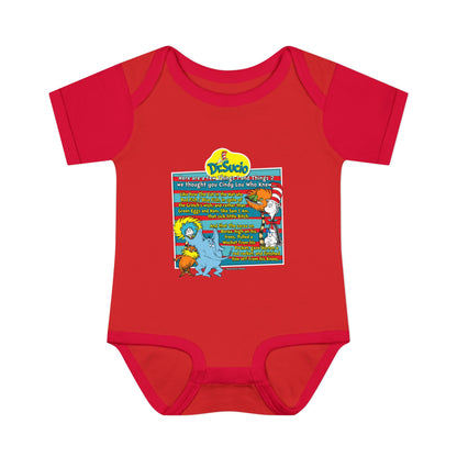 DK64: Doctored Seuss (Dirty Dr. Sucio) - Infant Sized Onsie