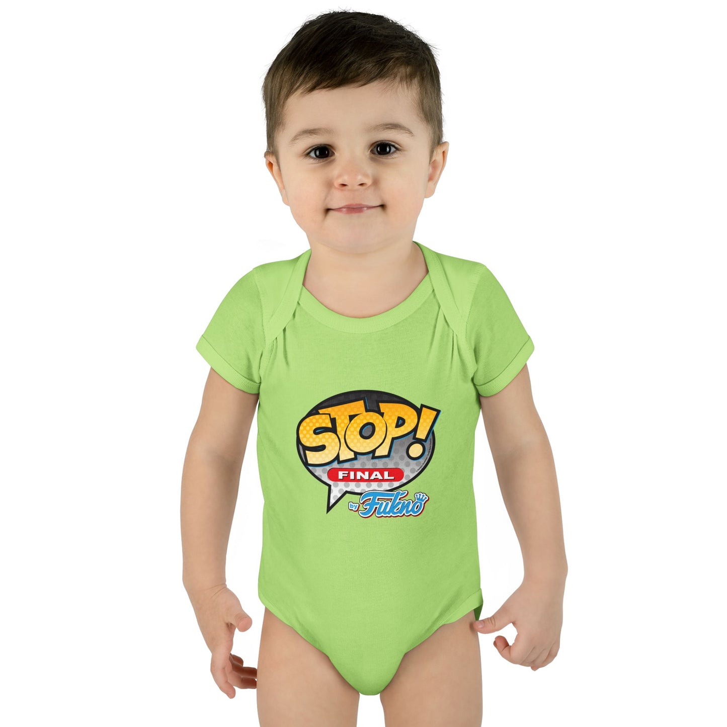 DK103: Stop! by Fukno - Infant Sized Onsie