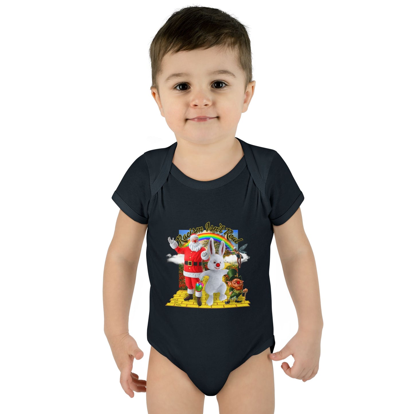 DK68: Racism Isn't Real - Infant Sized Onsie
