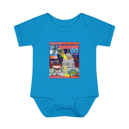 DK149: UnMARVELousington D.C. - Infant Sized Onsie
