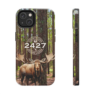 Moose Lodge 2427 - Woodlands Moose - Tough Phone Cases (Select Phone Models)