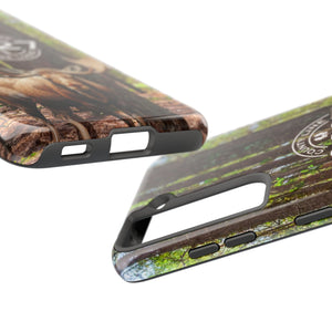 Moose Lodge 2427 - Woodlands Moose - Tough Phone Cases (Select Phone Models)