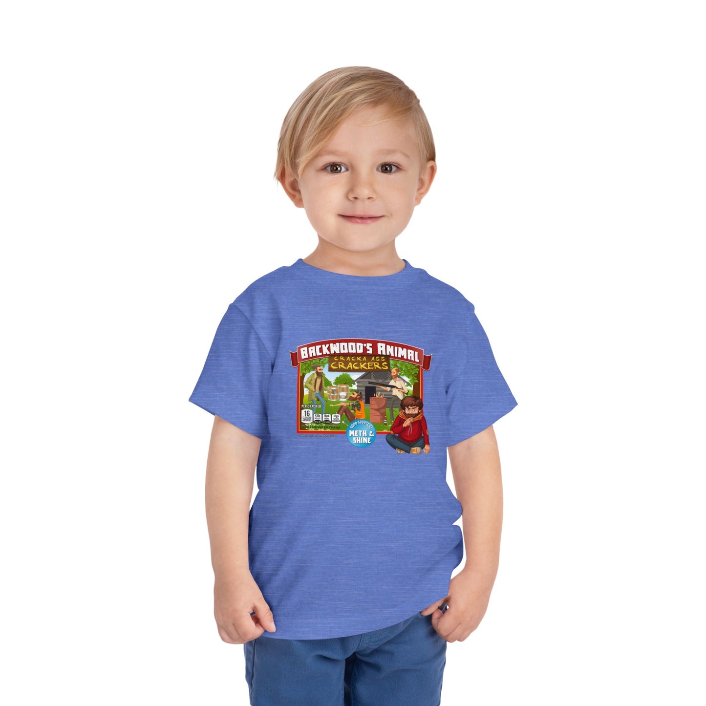 DK77: Animal Cracka' Ass Crackas - Toddler Sized T-Shirt