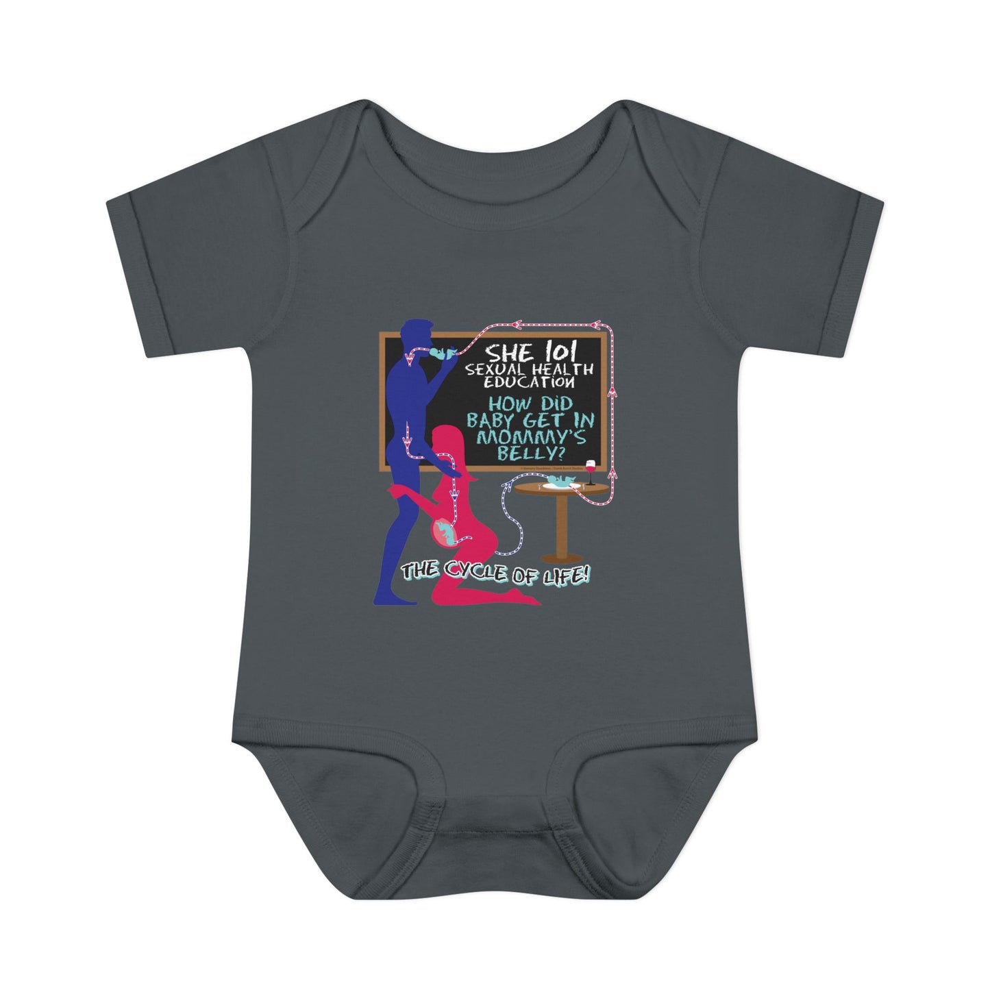DK184: Baby In The Belly - Infant Sized Onsie