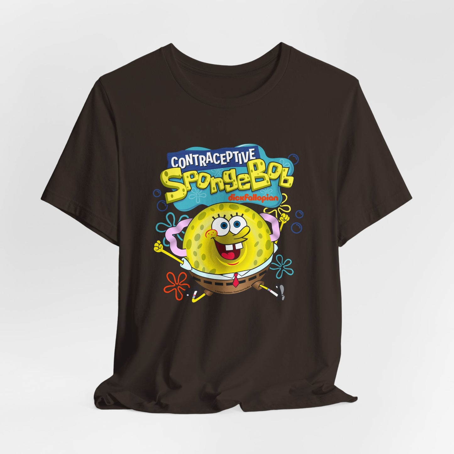 DK196: Contraceptive SpongeBob - Unisex S/S T-Shirt
