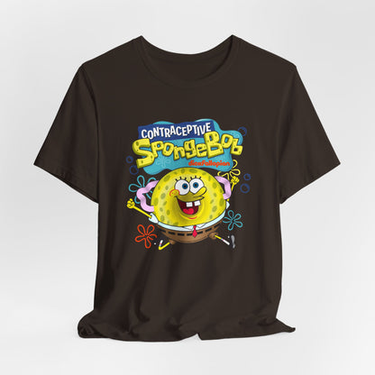 DK196: Contraceptive SpongeBob - Unisex S/S T-Shirt
