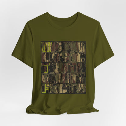 DK159: WTF! FTW! Facts! (Camo Edition) - Unisex S/S T-Shirt