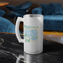 Load image into Gallery viewer, Moose Lodge 2427 - Moose Open 2427 - Frosted Glass Beer Mug
