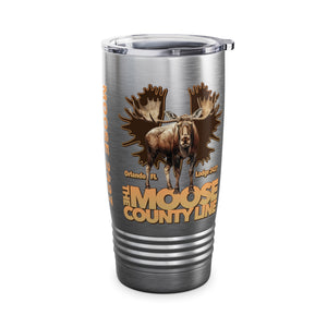 Moose Lodge 2427 - Moose Antlers - Ringneck Tumbler, 20oz