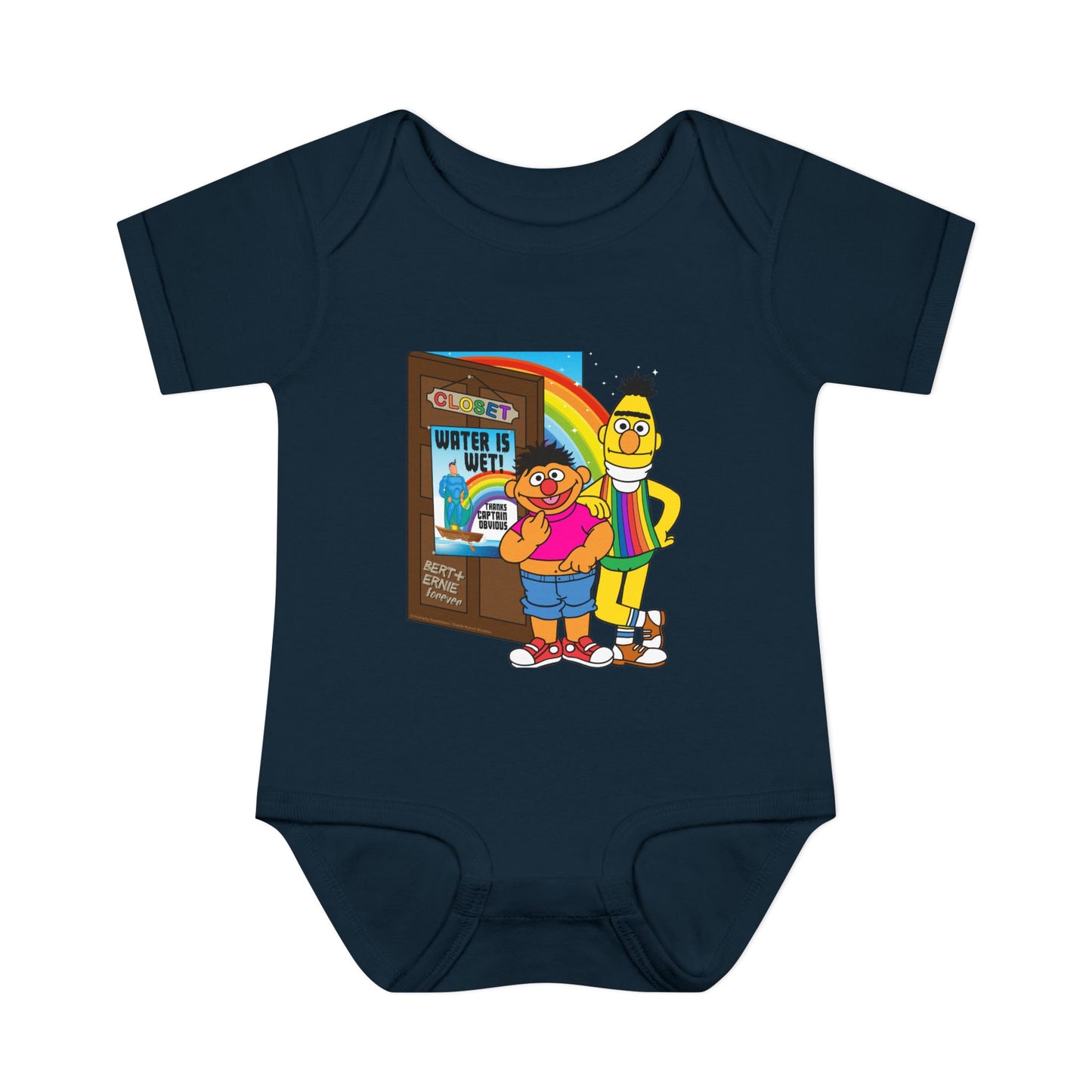 DK201: Bert & Ernie's Closet - Infant Sized Onsie